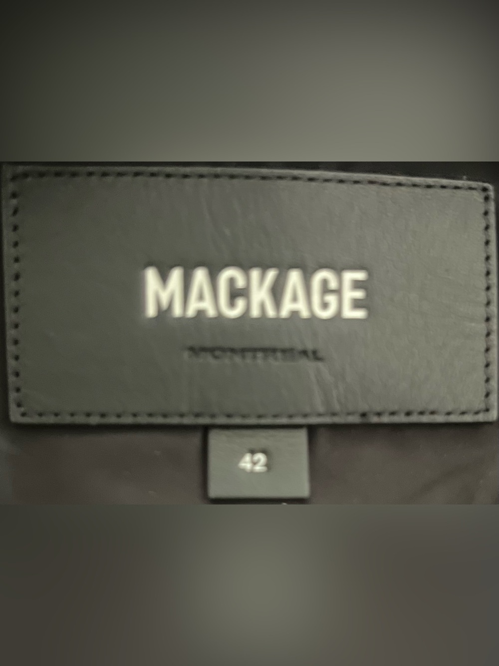 Mackage “Leather” Hoodie - Picture 4 of 8